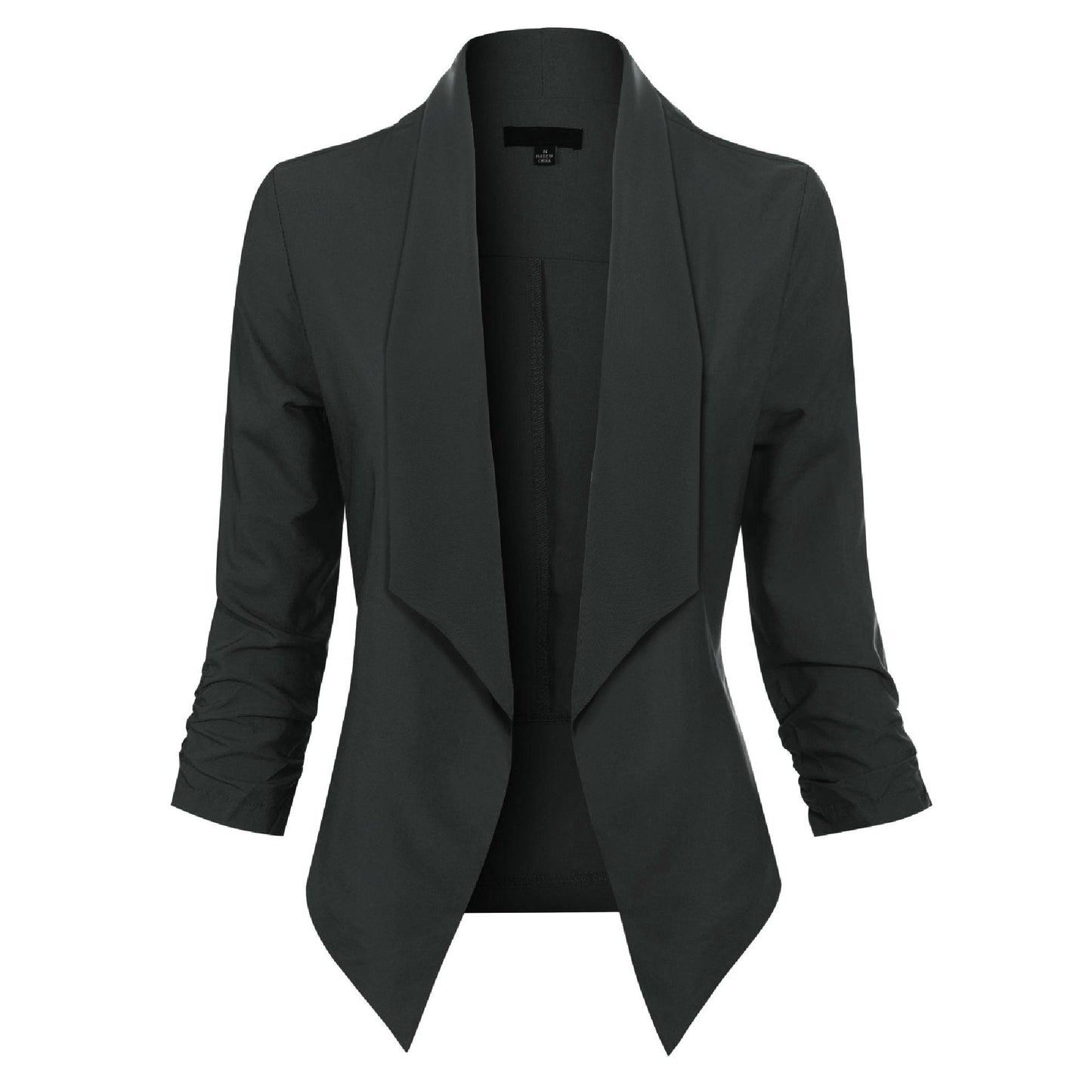 Women's Thin Blazer with Open Front