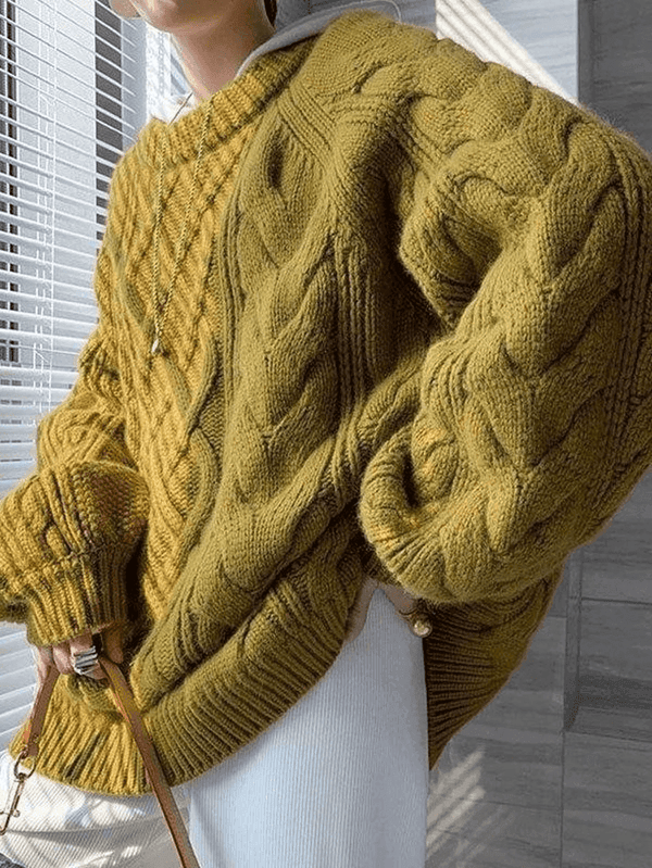 Women's Oversized Long Sleeve Jumper