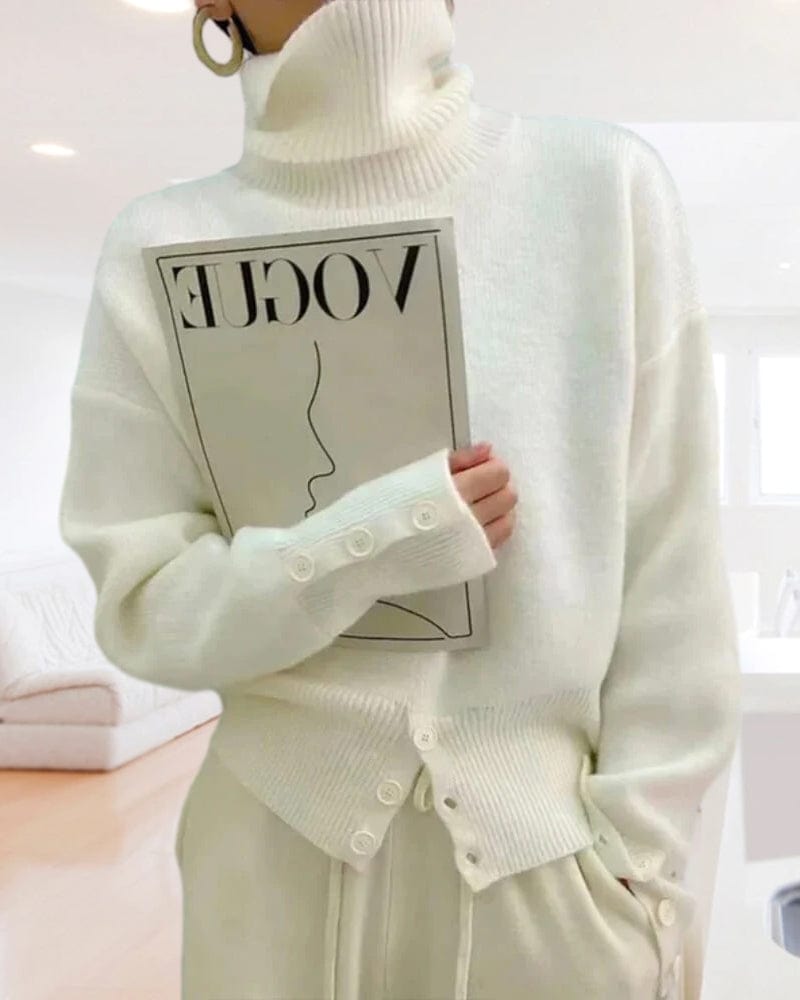 Sandra - Turtleneck Jumper - Classic - Modern Style - Ideal for Winter