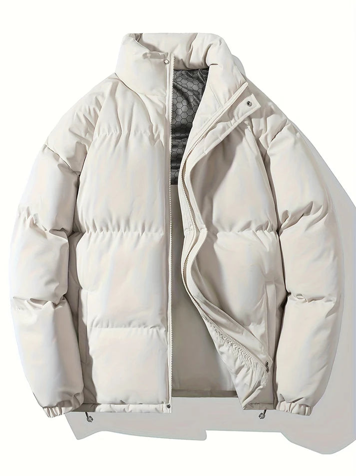 Warm Non-Stretch Fabric with Pocket Winter Jacket For Men | Perfect for Casual Days
