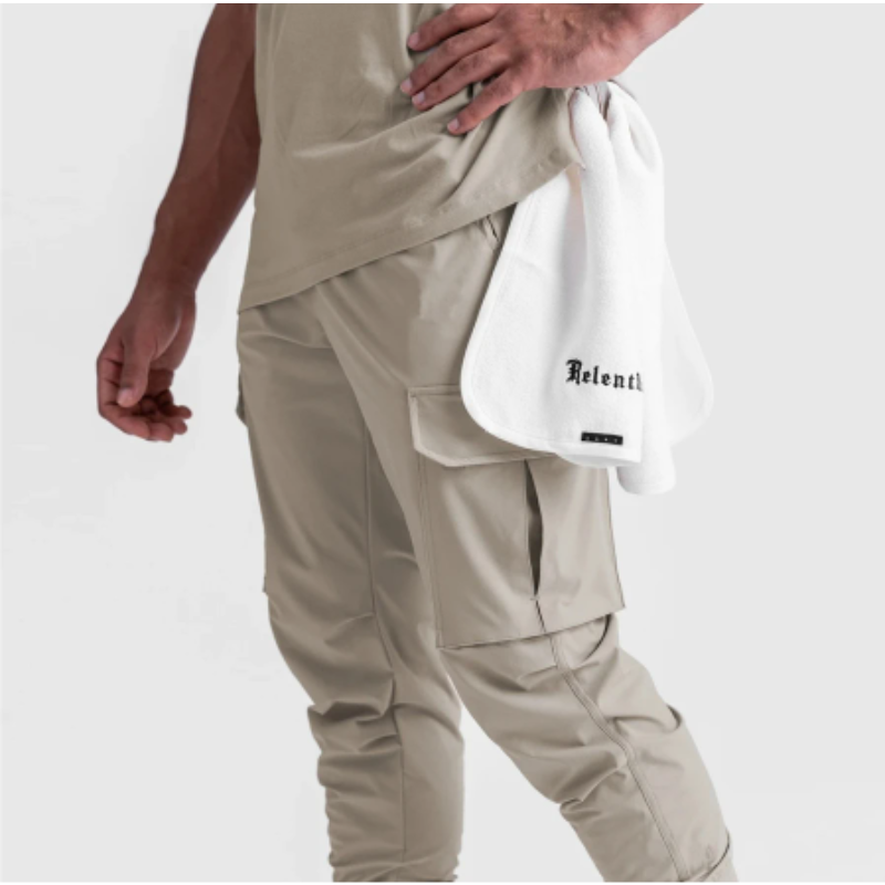 Men's Modern Jogger Cargo Pants with Large Pockets | Perfect for Outdoor Activities