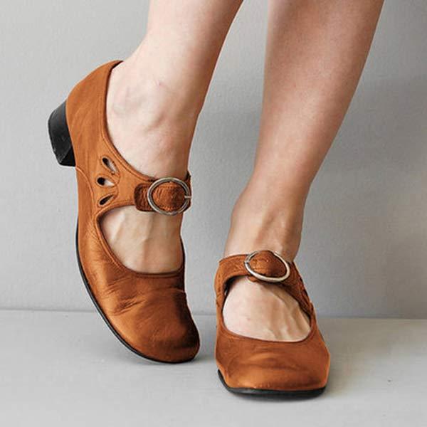 Women's Comfortable Synthetic Orthopedic Shoes with Round Toe Design