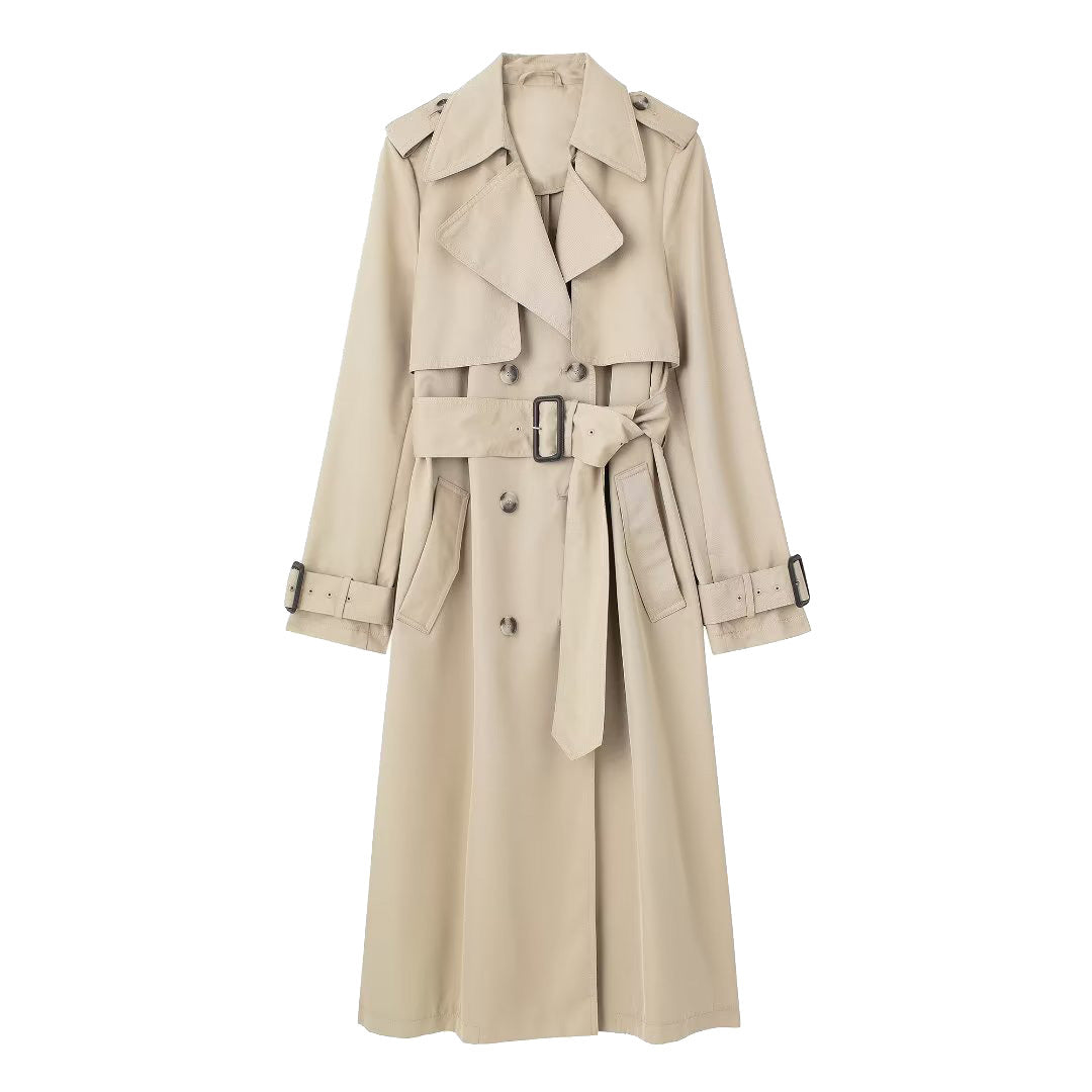 Chic Long Trenchcoat | Ideal for Autumn and Winter