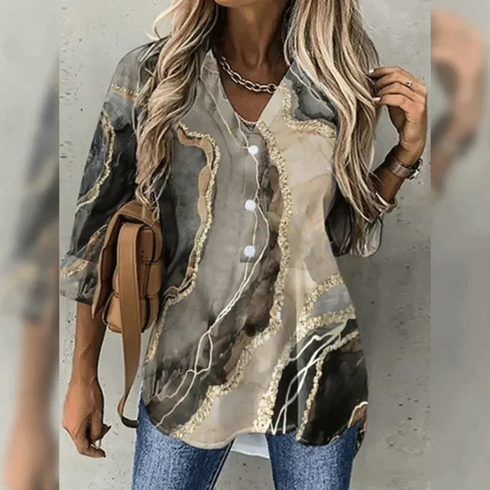 Women's Elegant High-Quality Blouse with Unique Design