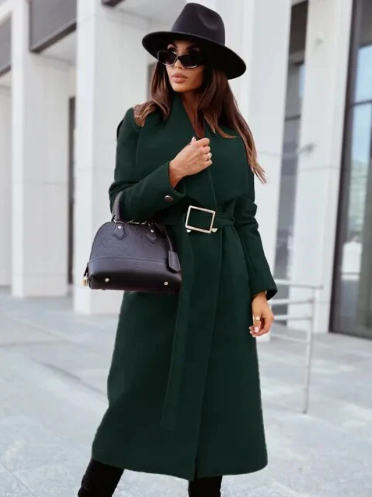 dark green, black