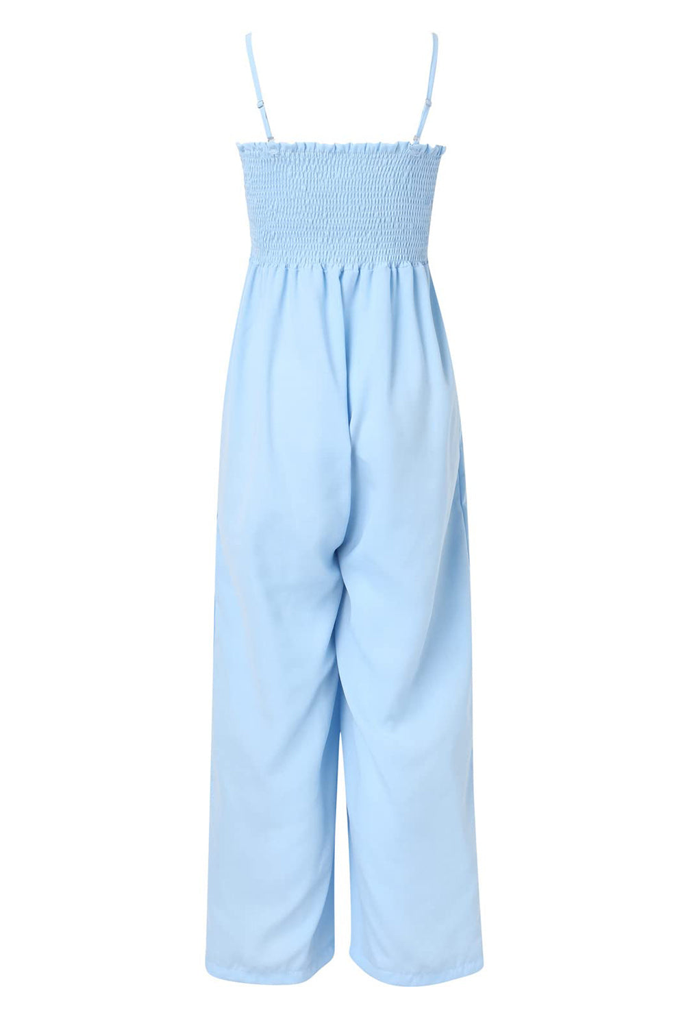 Women's Casual Sleeveless Summer Jumpsuit with Pockets | Ideal for Summer