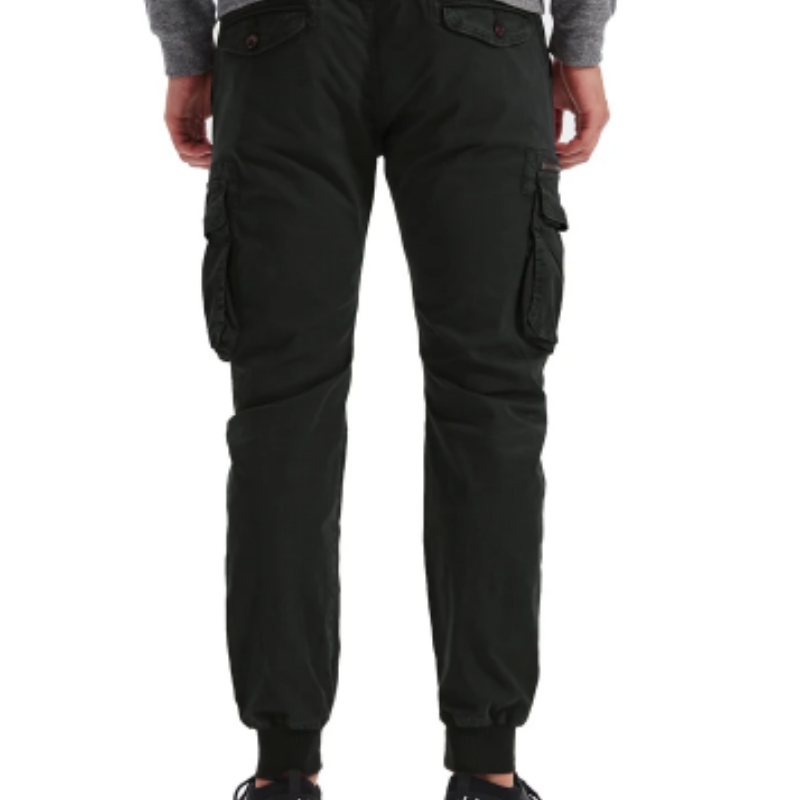 Men's Cargo Pants with Elastic Waistband and Pockets | Perfect for Outdoor Activities