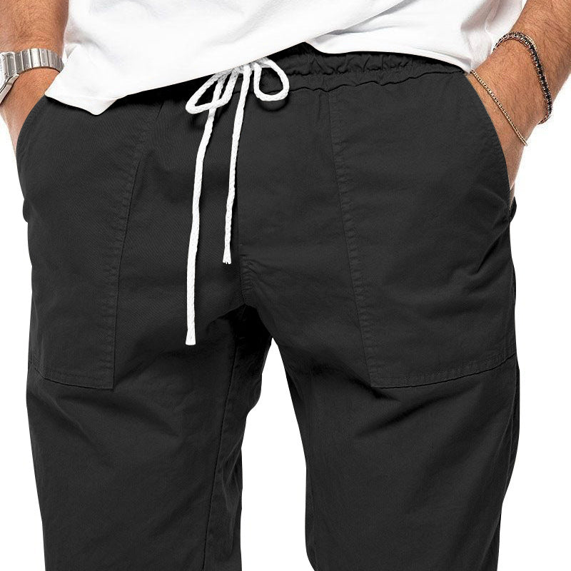 Men's Cargo Pants with Woven Cord Detail | Perfect for Casual Days