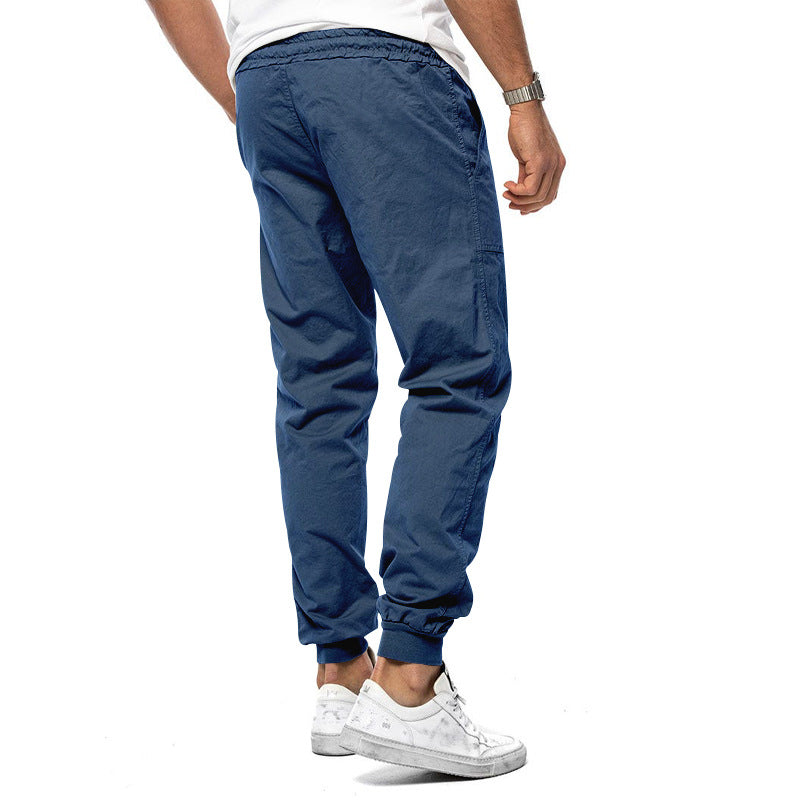 Men's Cargo Pants with Woven Cord Detail | Perfect for Casual Days