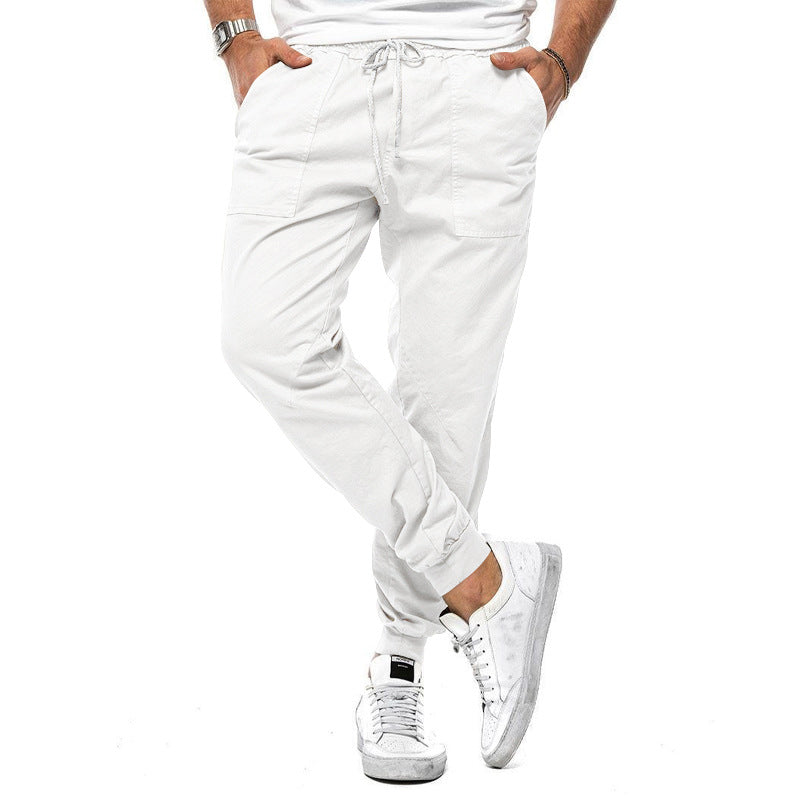 Men's Cargo Pants with Woven Cord Detail | Perfect for Casual Days