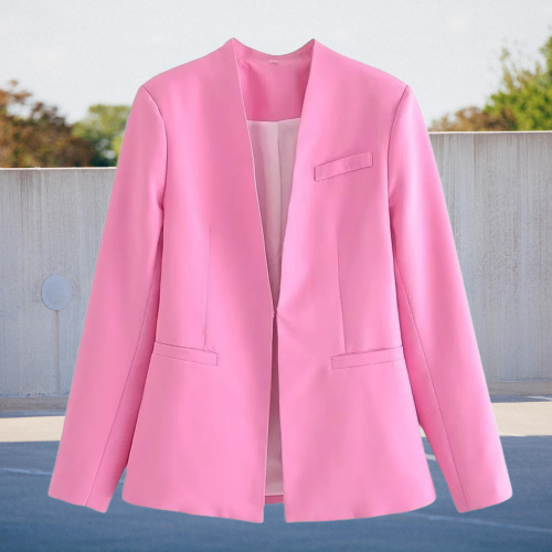 Women's Chic Loose Blazer with Pockets | Perfect for Casual Days