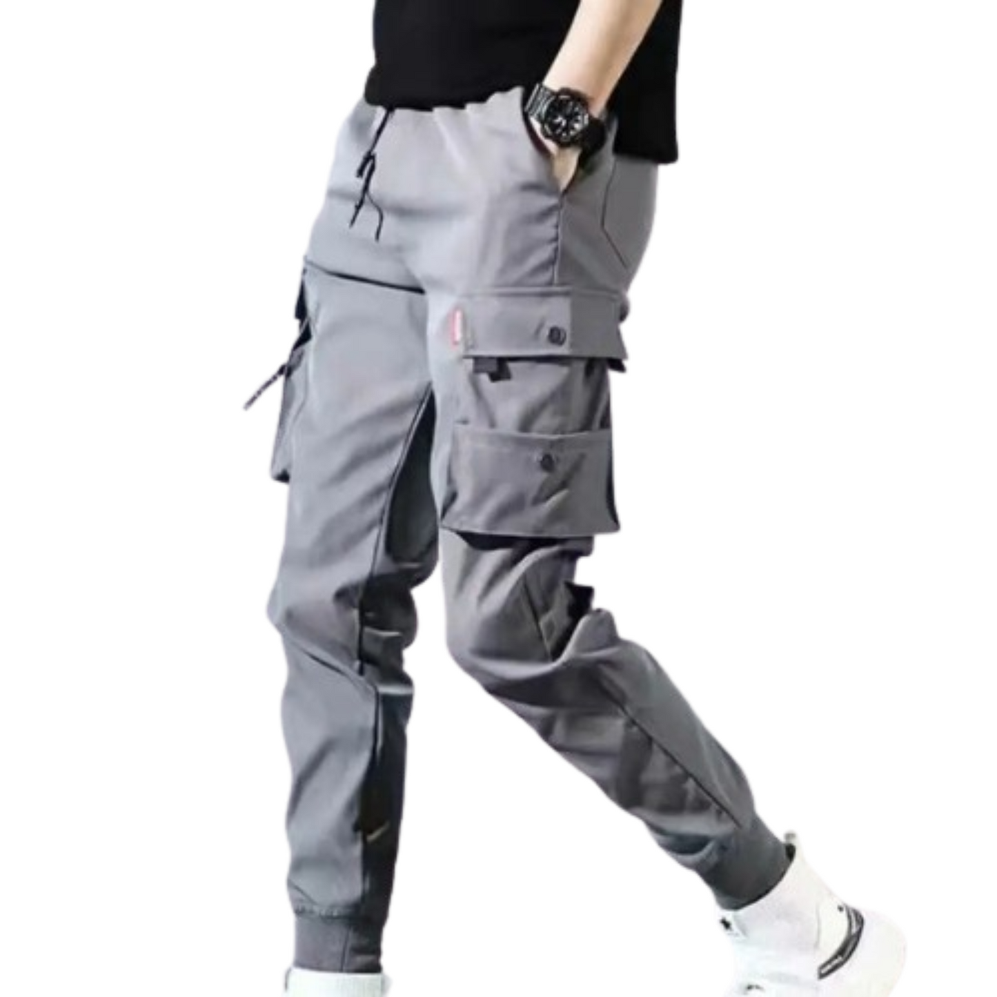 Men's Multi-Flap Pocket Cargo Pants | Perfect for Casual Days