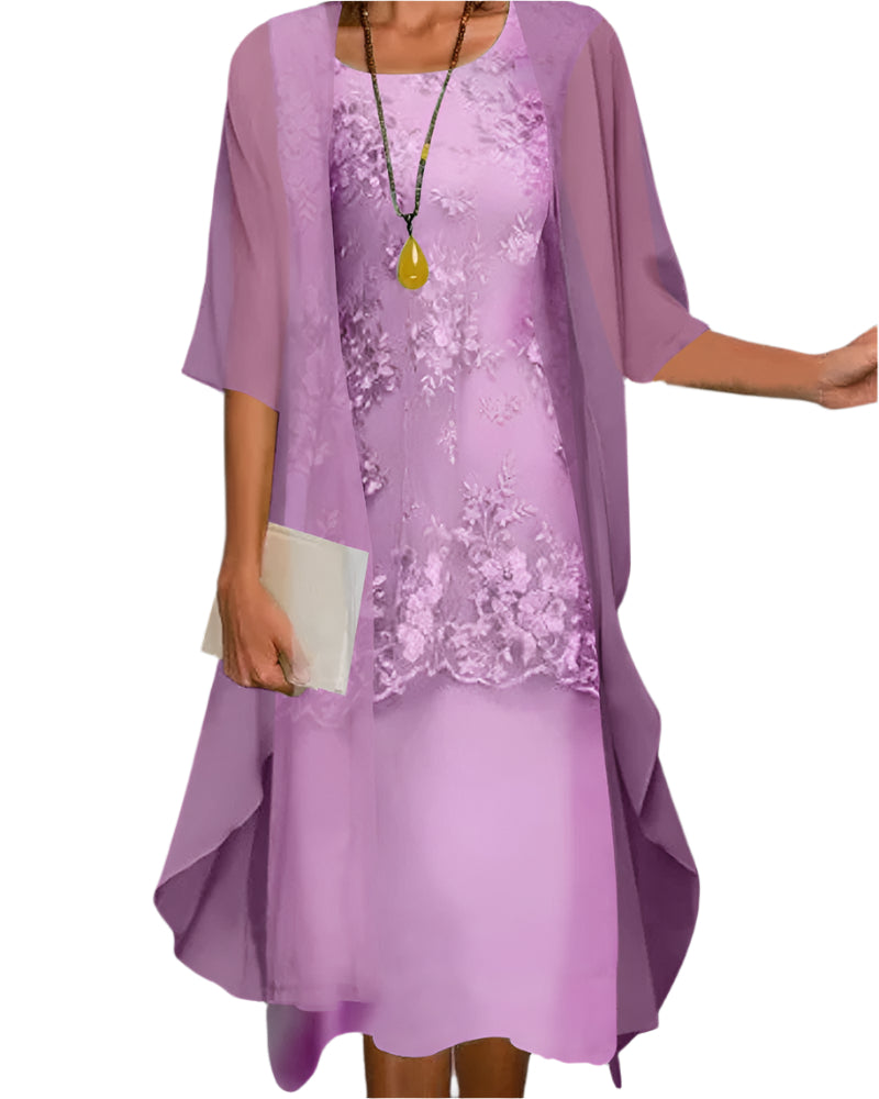 Women's Floral Midi Dress