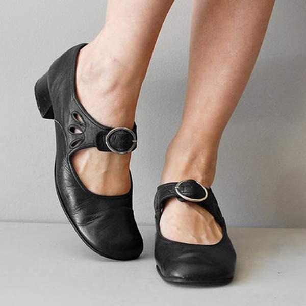 Women's Comfortable Synthetic Orthopedic Shoes with Round Toe Design