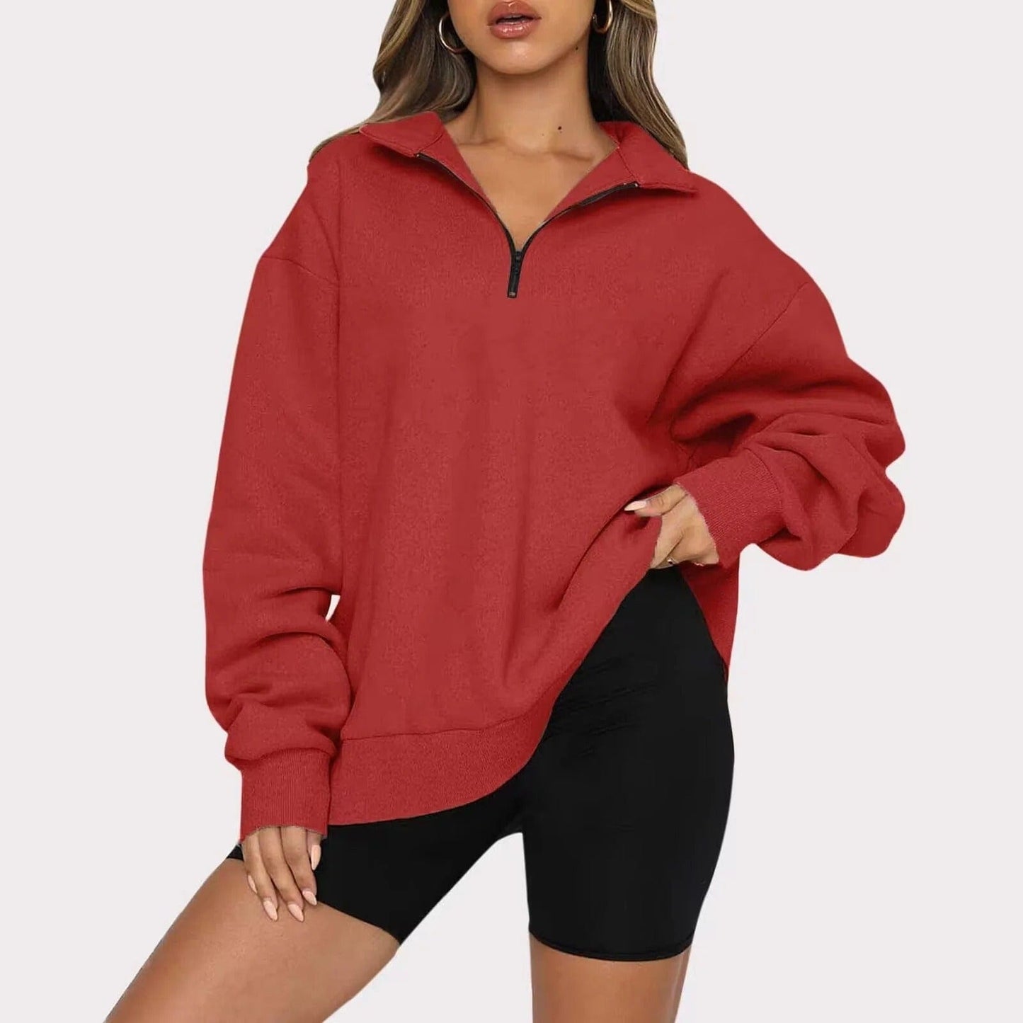 Eva - Zipped Jumper - Casual - Modern Style - Ideal for Winter