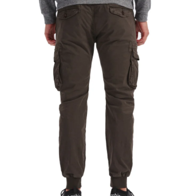 Men's Cargo Pants with Elastic Waistband and Pockets | Perfect for Outdoor Activities