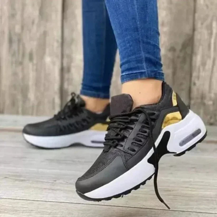 Men's Comfortable Synthetic Orthopedic Shoes with Supportive Cushioning