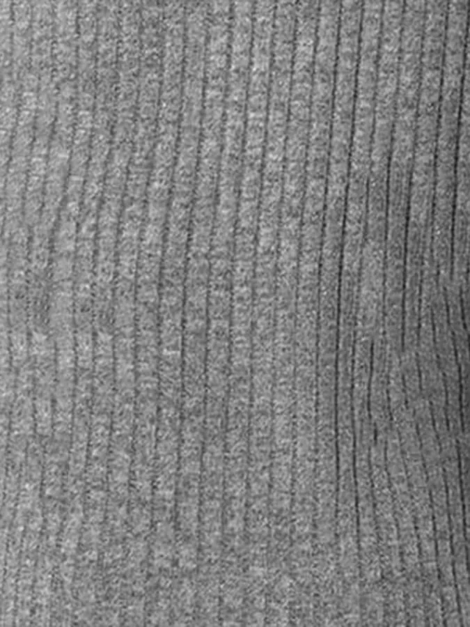 Women's Lightweight Jacquard Design Grey Jumper | Ideal for Winter