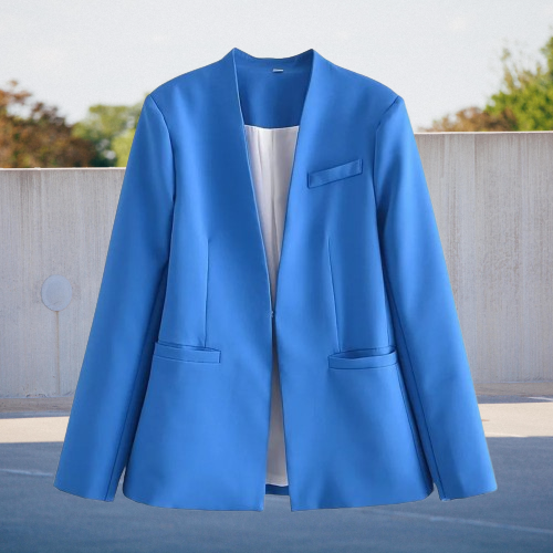 Women's Chic Loose Blazer with Pockets | Perfect for Casual Days