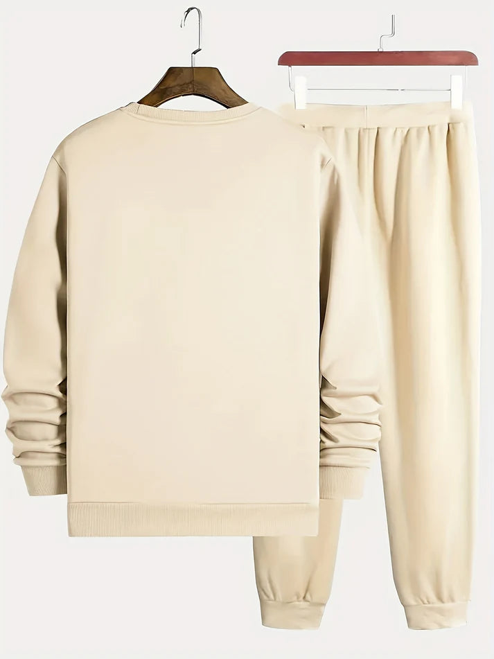 Casual Zip Up Tracksuit with Jogging Pants for Men | Perfect for Casual Days