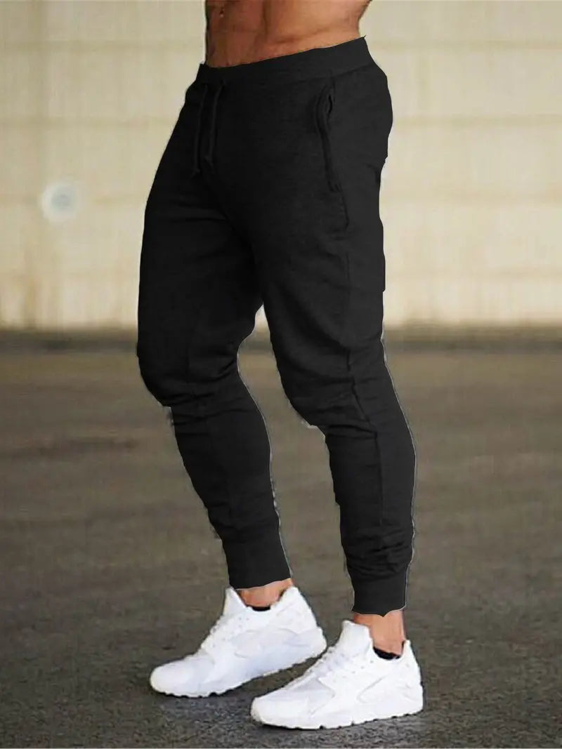 Men's Comfortable High-Quality Jogger Pants with Adjustable Drawstring Waist