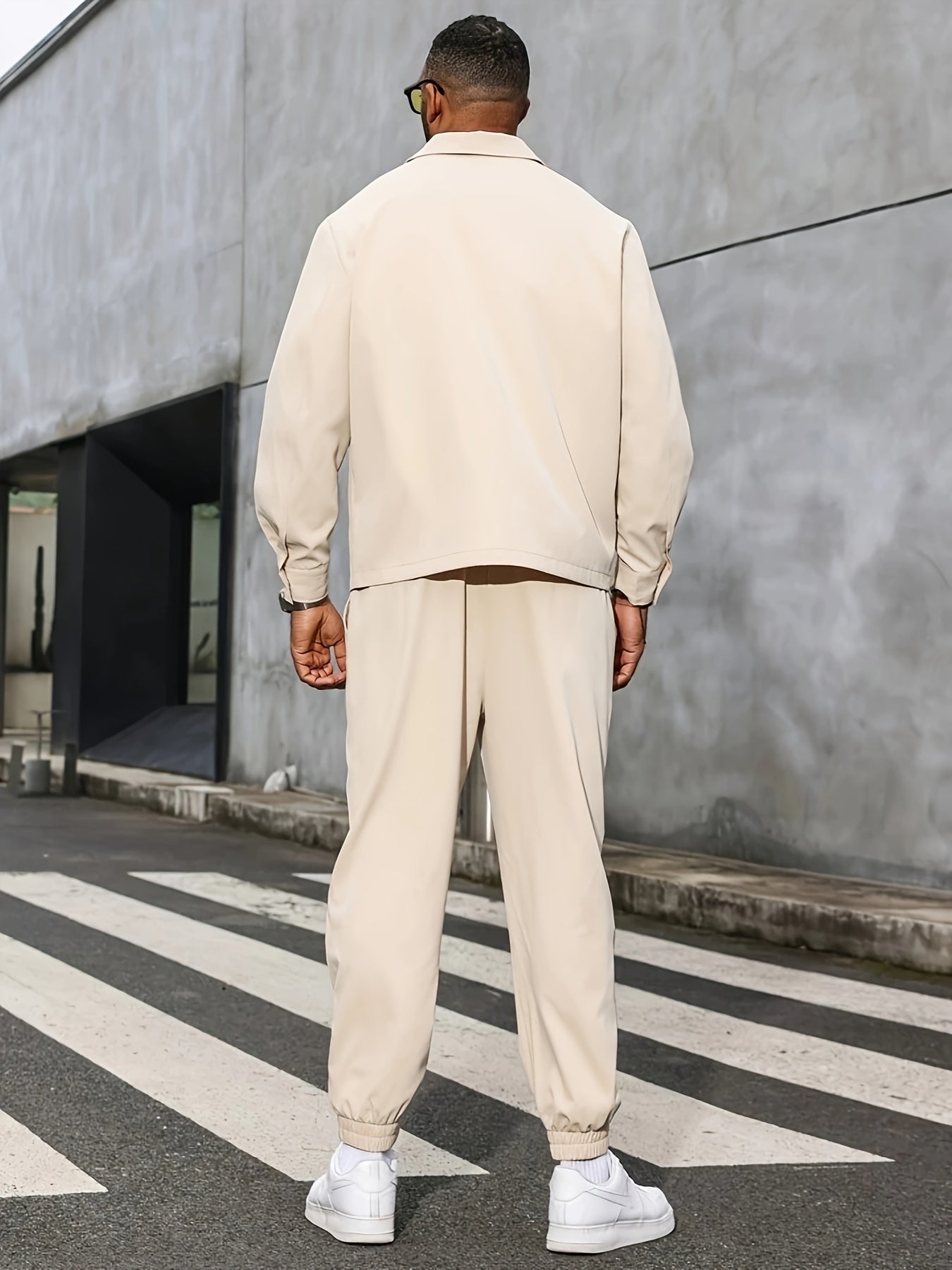 Men's Stylish Cardigan Jacket & Joggers Tracksuit Set | Perfect for Everyday Wear