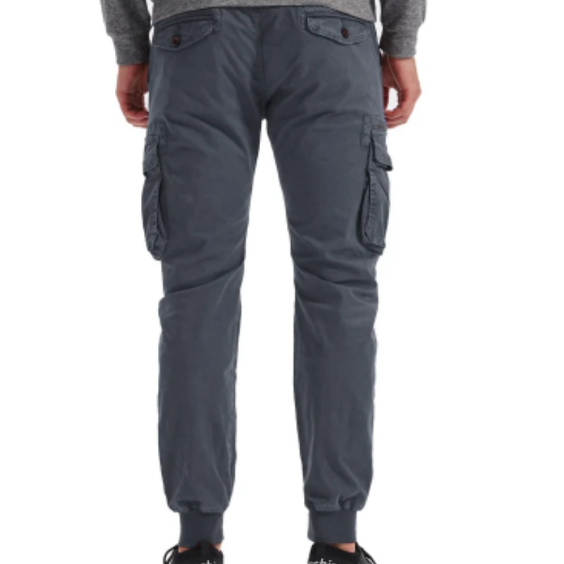 Men's Cargo Pants with Elastic Waistband and Pockets | Perfect for Outdoor Activities