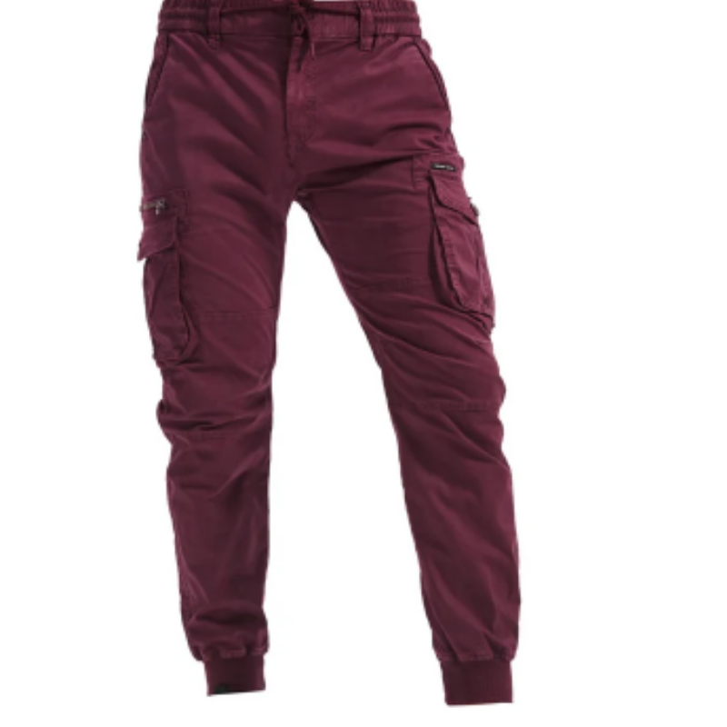 Men's Cargo Pants with Elastic Waistband and Pockets | Perfect for Outdoor Activities