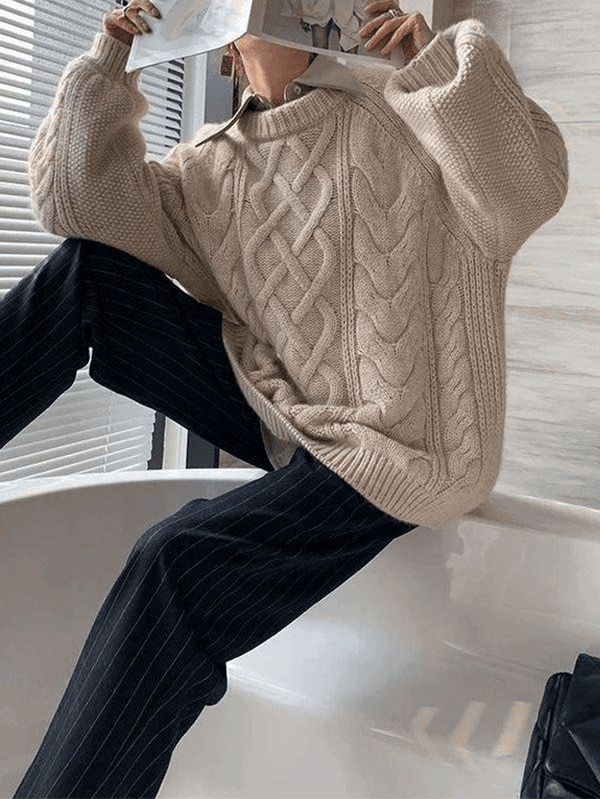 Women's Oversized Long Sleeve Jumper