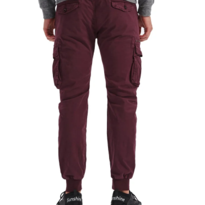 Men's Cargo Pants with Elastic Waistband and Pockets | Perfect for Outdoor Activities