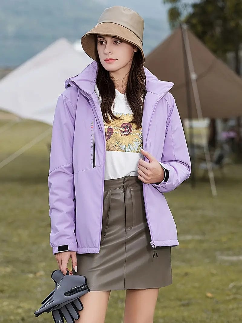 Jessica - Hooded Puffer Jacket - Chic - Polyeser - Ideal for Winter