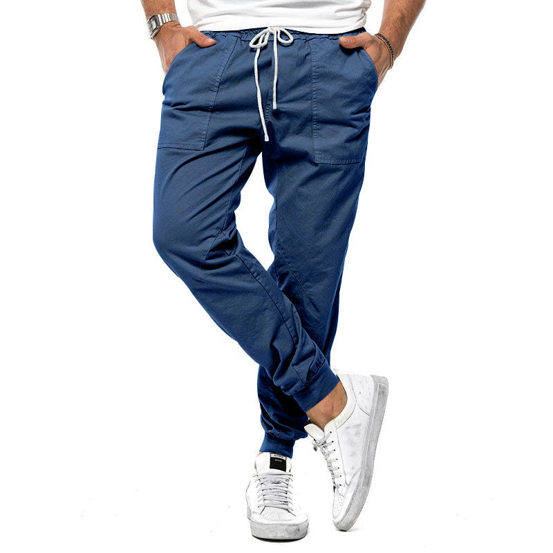 Men's Cargo Pants with Woven Cord Detail | Perfect for Casual Days