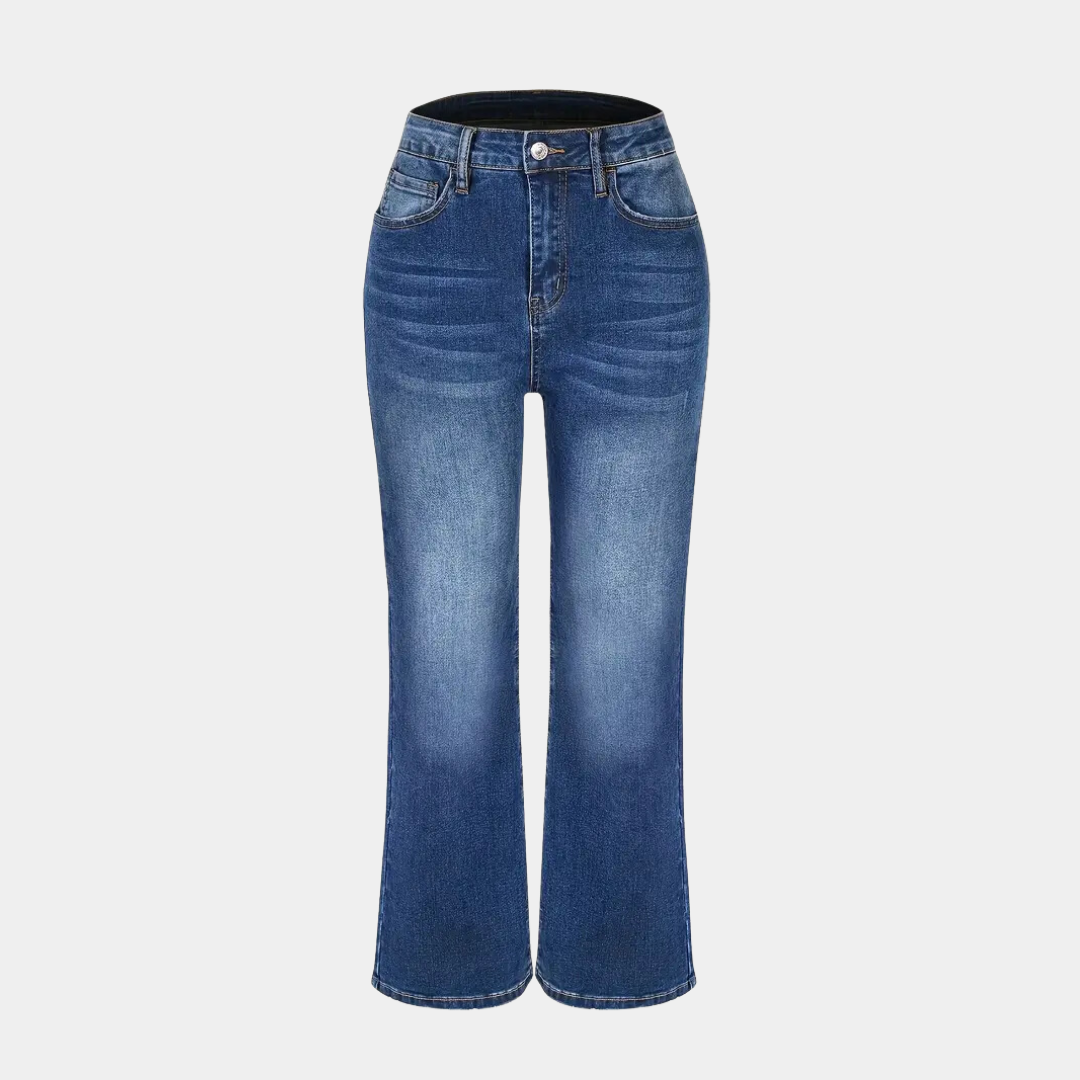 Women's Stretchy Retro Baggy Jeans | Perfect for Casual Days