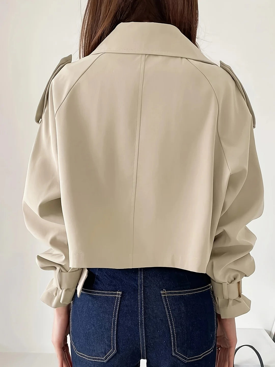 Chic Casual Short Trench Coat | Perfect for Everyday Wear