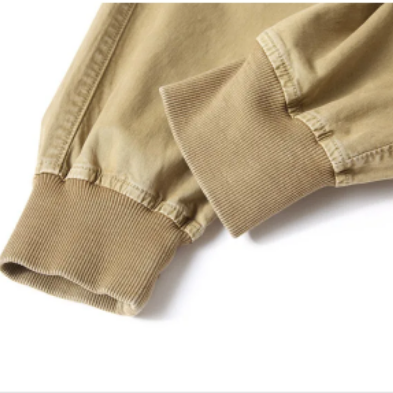 Men's Cargo Pants with Elastic Waistband and Pockets | Perfect for Outdoor Activities