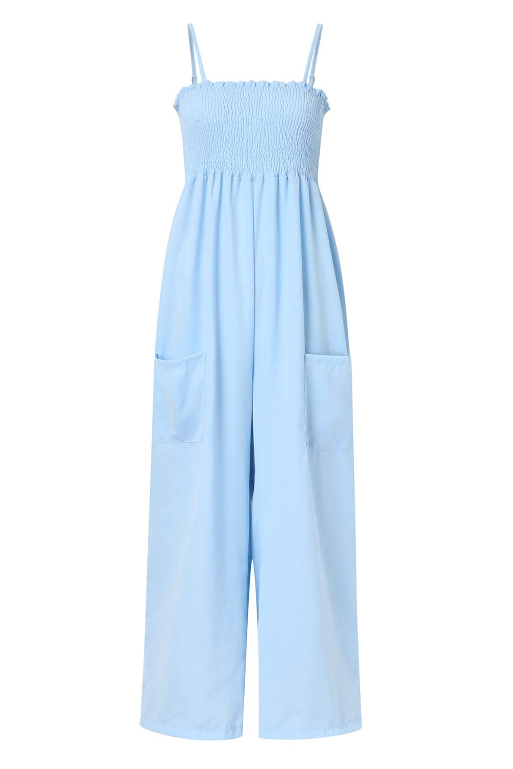 Women's Casual Sleeveless Summer Jumpsuit with Pockets | Ideal for Summer