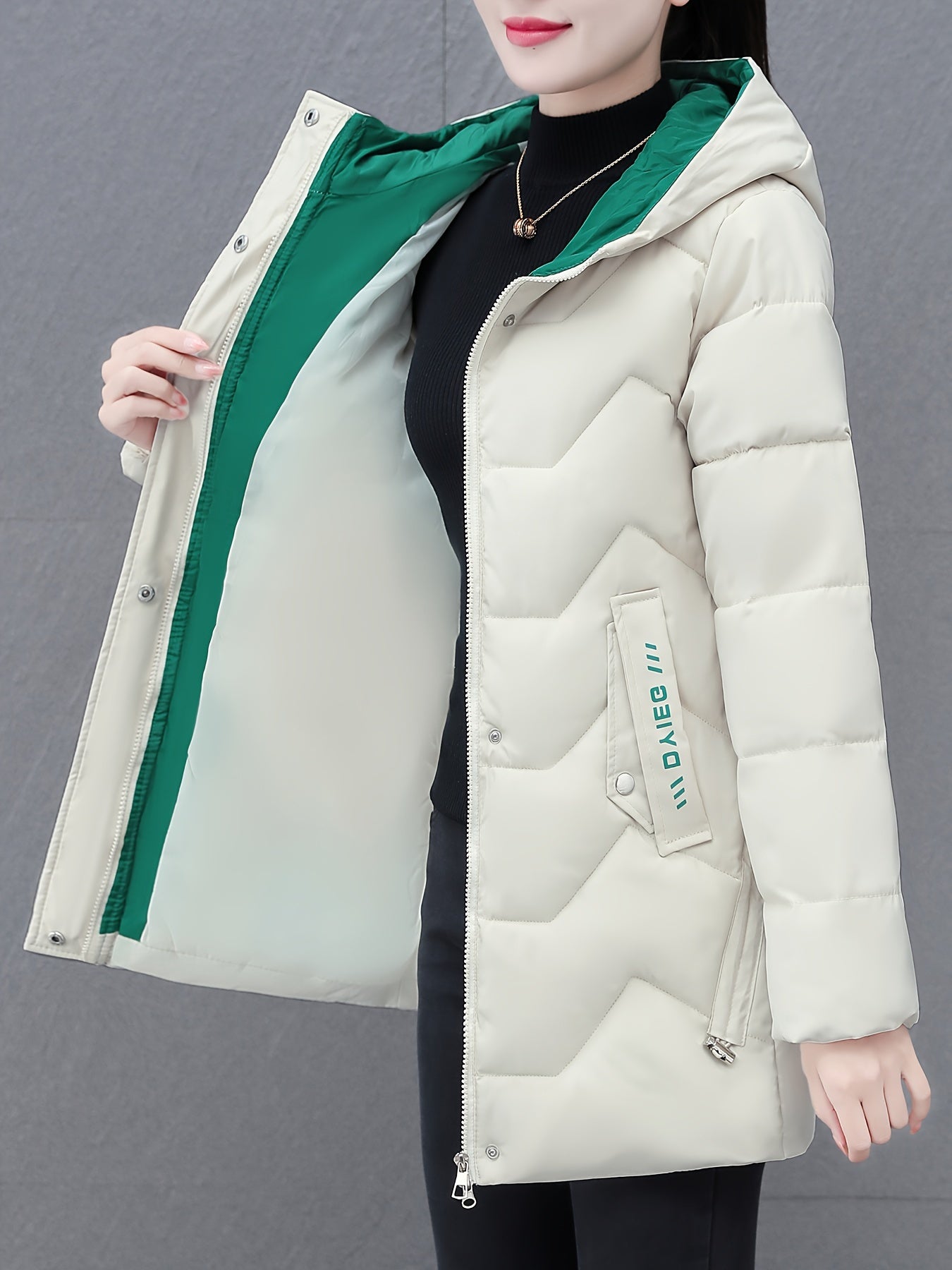 Green, White