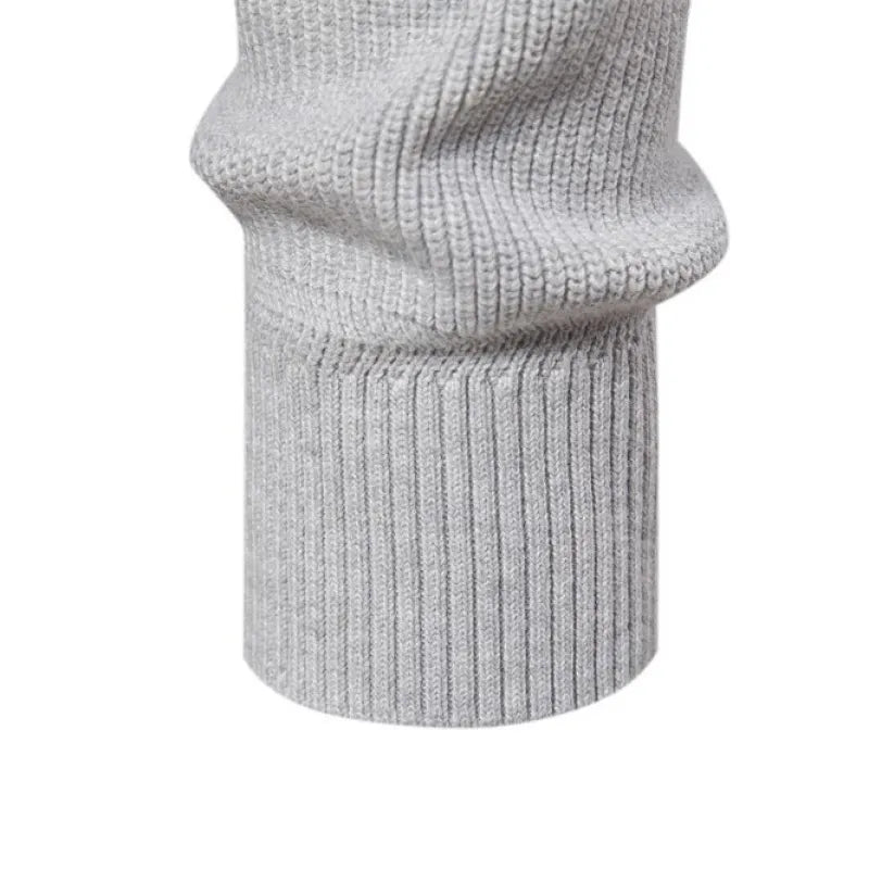 Men's Stylish Knitted Cashmere Quarter Zip Jumper | Ideal for Winter