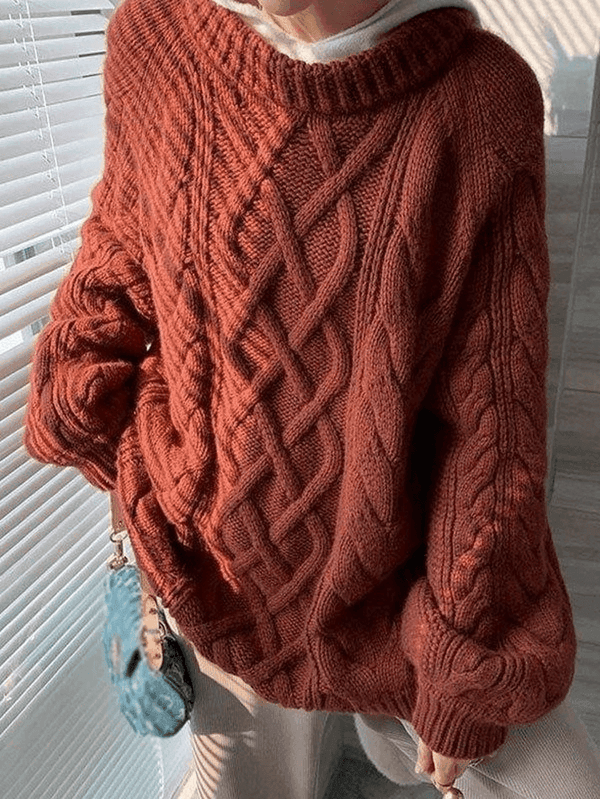 Women's Oversized Long Sleeve Jumper