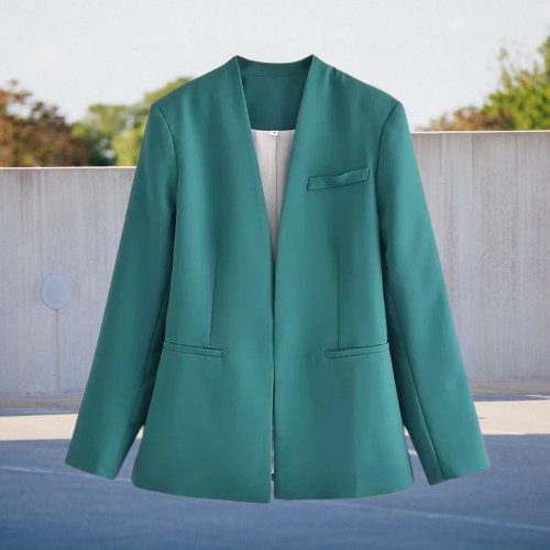 Women's Chic Loose Blazer with Pockets | Perfect for Casual Days