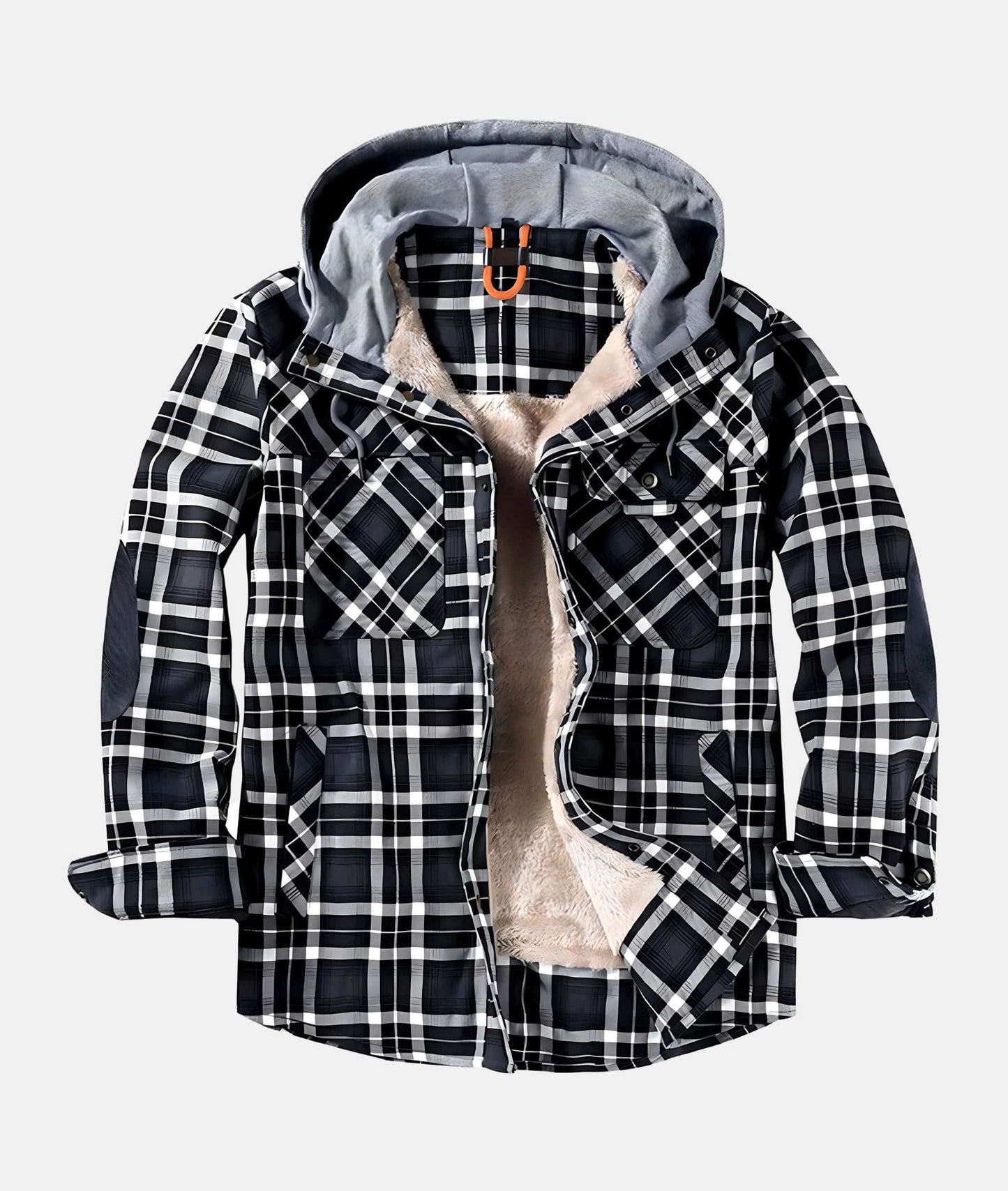 Hugh - Flannel Jacket - Casual - Modern Style - Ideal for Winter