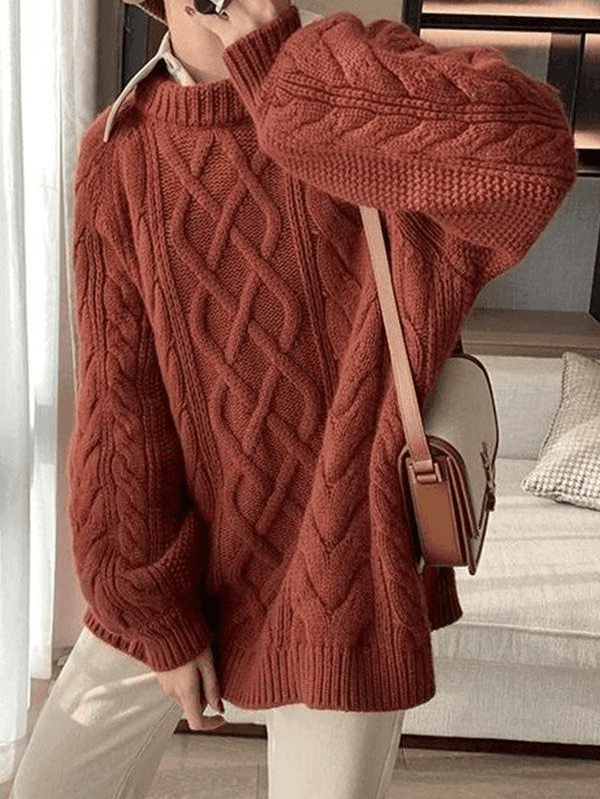 Women's Oversized Long Sleeve Jumper