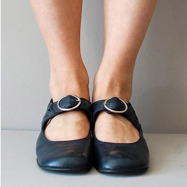 Women's Comfortable Synthetic Orthopedic Shoes with Round Toe Design