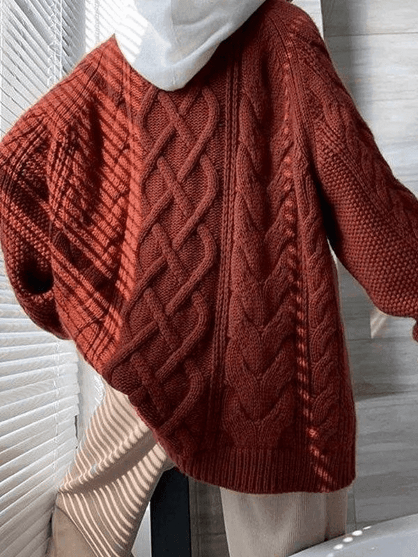 Women's Oversized Long Sleeve Jumper