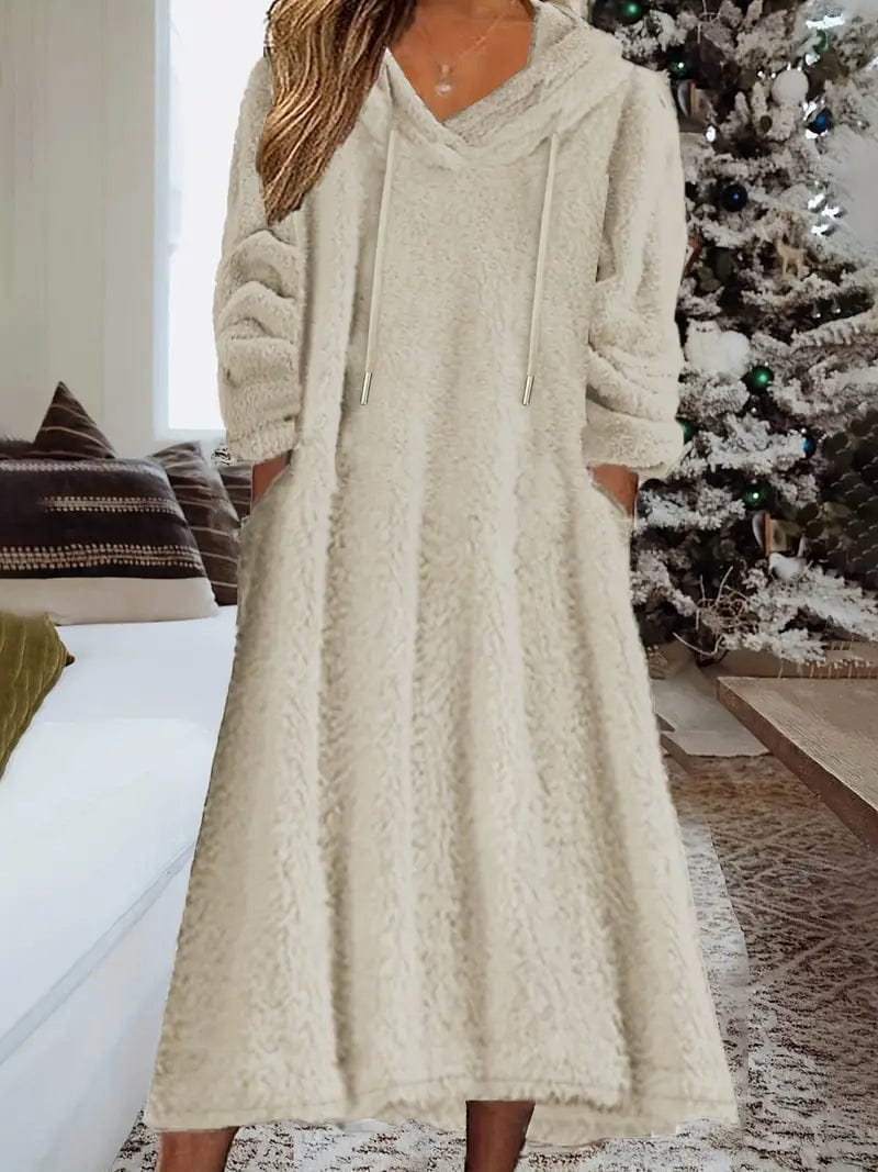 Women's Summer Comfortable Hooded Dress with Pocket | Ideal for Summer Everyday Wear