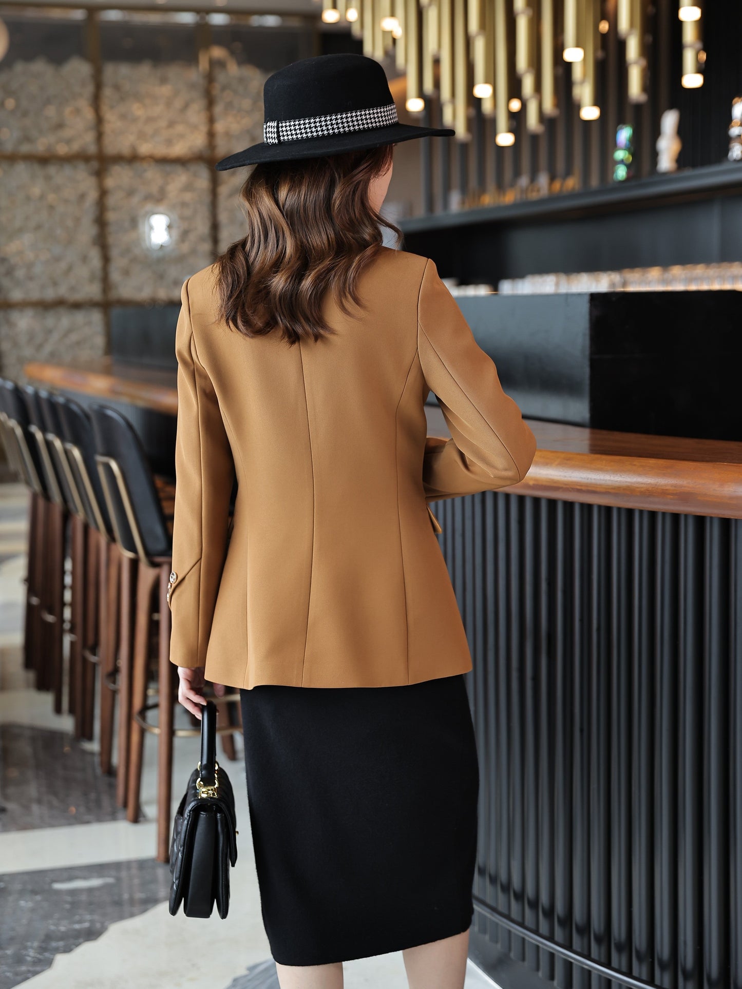 Khaki, Black