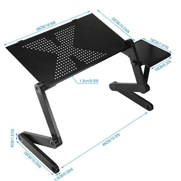 Adjustable Laptop Stand – 360° Rotatable and Portable Design 6
