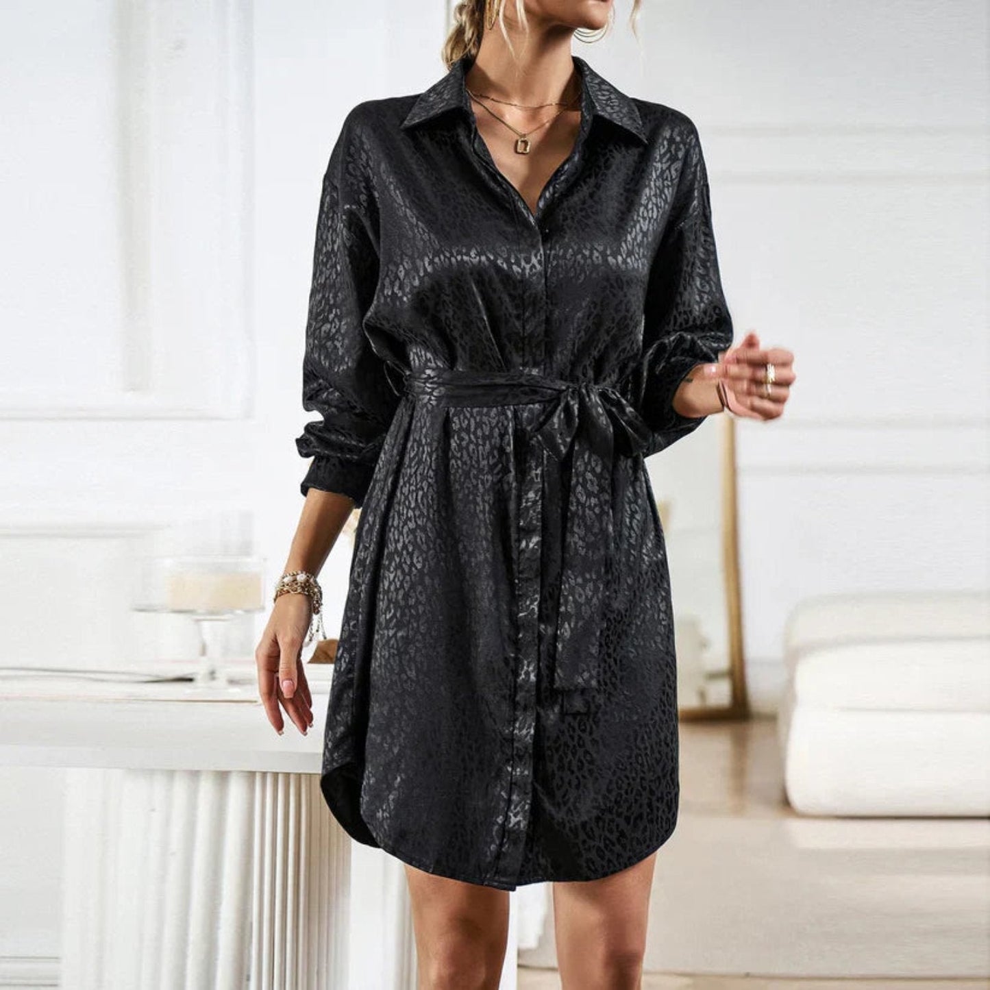 Saskia - Short Dress - Chic - Fashionable - Ideal for Summer