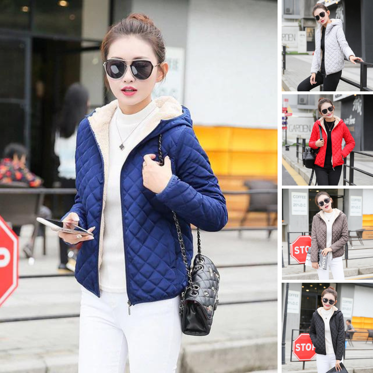 Catherine - Puffer Jacket - Casual - Timeless Style - Ideal for Winter