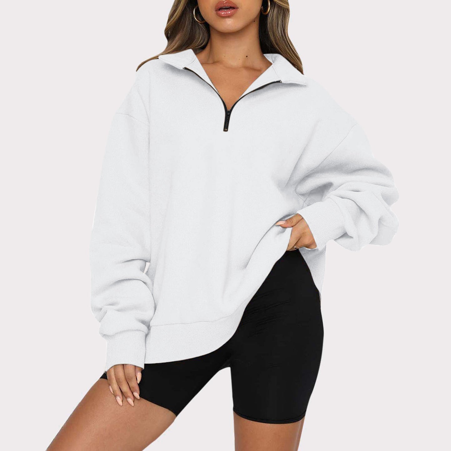 Eva - Zipped Jumper - Casual - Modern Style - Ideal for Winter